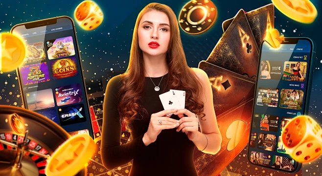 Fase flop menampilkan 3 kartu komunal pertama di layar Texas Hold'em Bonus